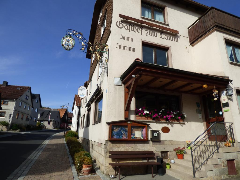Pension Gasthof Zum Lamm Bischofsheim an der Rhön Екстериор снимка